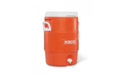 Koelbox Igloo 5 Gallon Seat Top Oranje Wit -Avontuur Verkoop 00042316 h