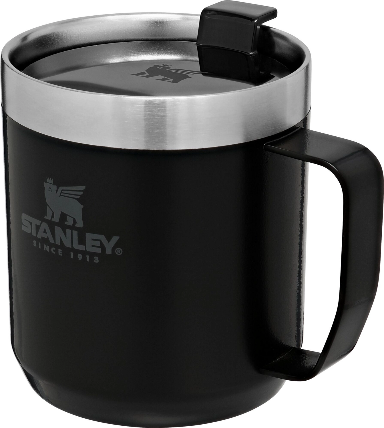 Thermosbeker Stanley The Legendary Camp Mug Matte Black 0,35L 1 Thermosbeker Stanley The Legendary Camp Mug Matte Black 0,35L