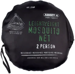 Klamboe Abbey Camp Lichtgewicht 2-Persoons Wit -Avontuur Verkoop 21HP verpakking