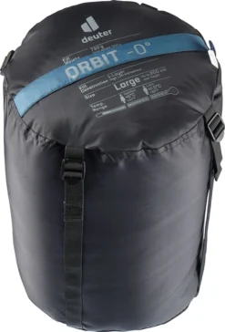 Slaapzak Deuter Orbit 0G L Zip Left Arctic Ink -Avontuur Verkoop 3 Deuter 3701522 1352 Orbit 0 L arctic ink 5