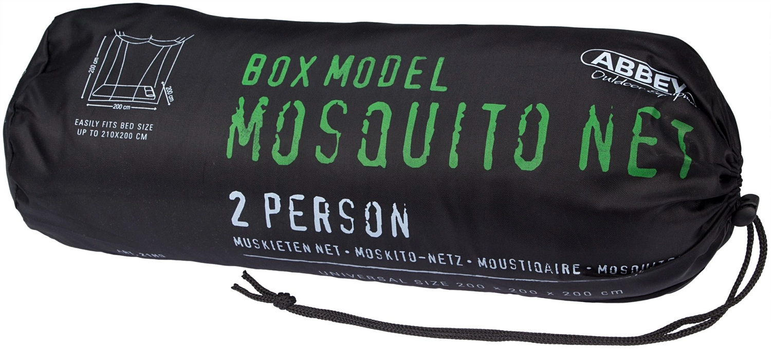 Klamboe Abbey Camp Box 2-Persoons Wit 4 Klamboe Abbey Camp Box 2-Persoons Wit - Afbeelding 4