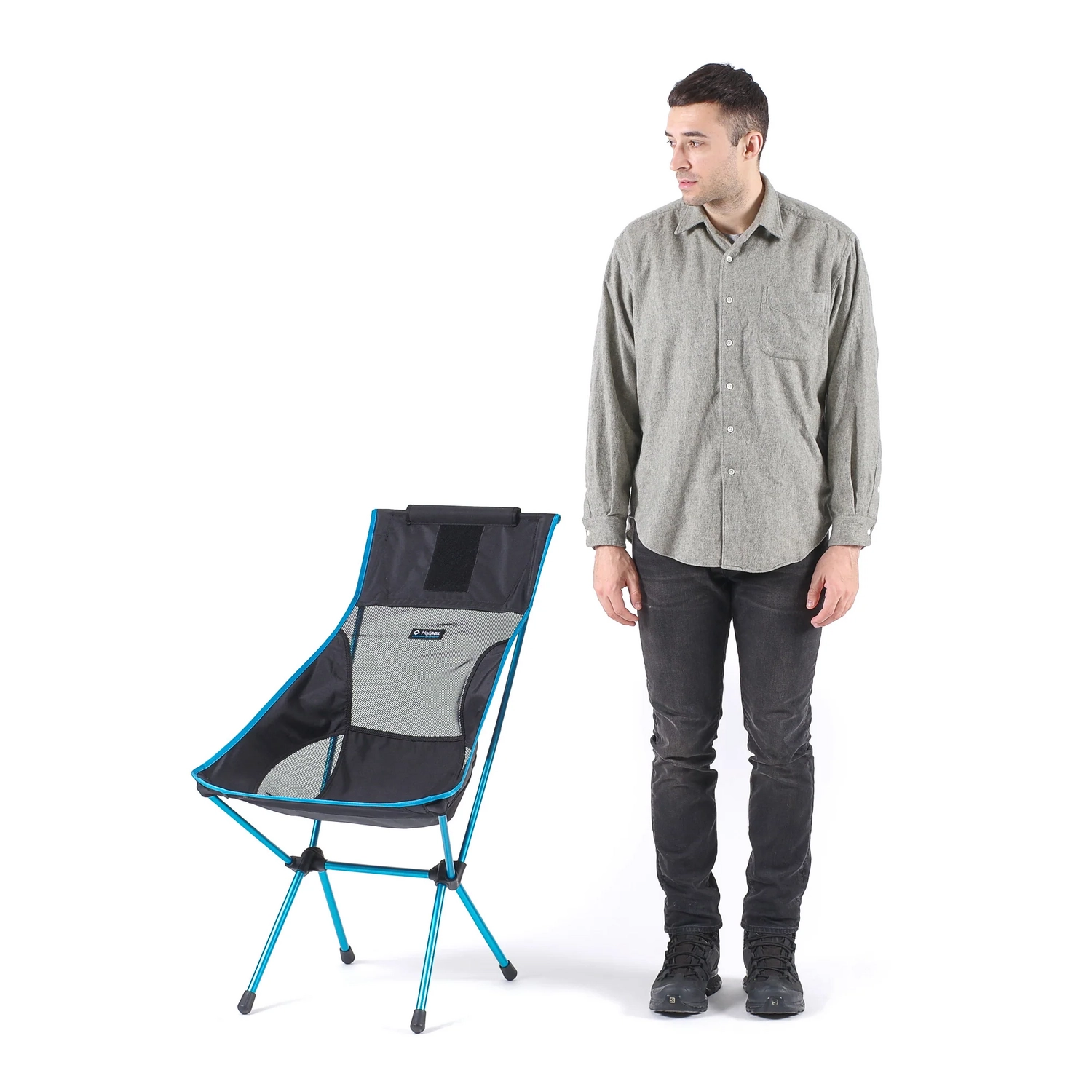 Campingstoel Helinox Sunset Chair Blue Block 4 Campingstoel Helinox Sunset Chair Blue Block - Afbeelding 4