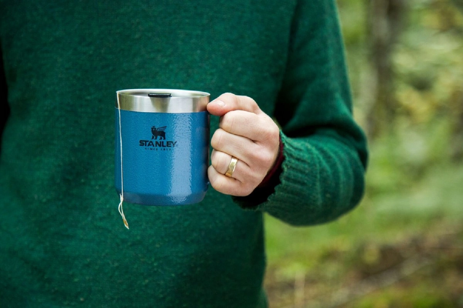 Thermosbeker Stanley The Legendary Camp Mug Hammertone Lake 0,35L 5 Thermosbeker Stanley The Legendary Camp Mug Hammertone Lake 0,35L - Afbeelding 5