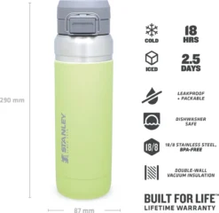 Thermosbeker Stanley The Quick Flip Citron 1,06L -Avontuur Verkoop 5 6939236411202 1