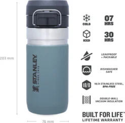 Thermosbeker Stanley The Quick Flip Shale 0,47L -Avontuur Verkoop 5 6939236411295 1