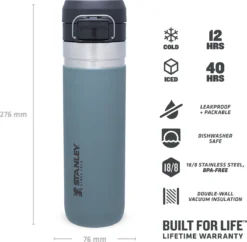 Thermosbeker Stanley The Quick Flip Shale 0,7L -Avontuur Verkoop 7 quickflip shale07b