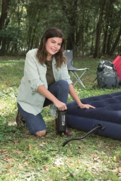 Luchtbed Pavillo Flocked Blue Queen -Avontuur Verkoop Bestway 67003 INT 2