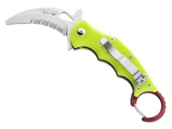 Vouwmes Fox Knives Mini Karambit Rescue Yellow