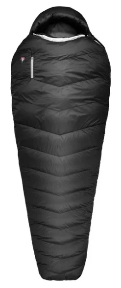 Slaapzak Grüezi Biopod Down Hybrid Ice Extreme 200 Wide Dark Asphalt
