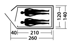 Tent Easy Camp Meteor 200 Oranje -Avontuur Verkoop Meteor20x2 2