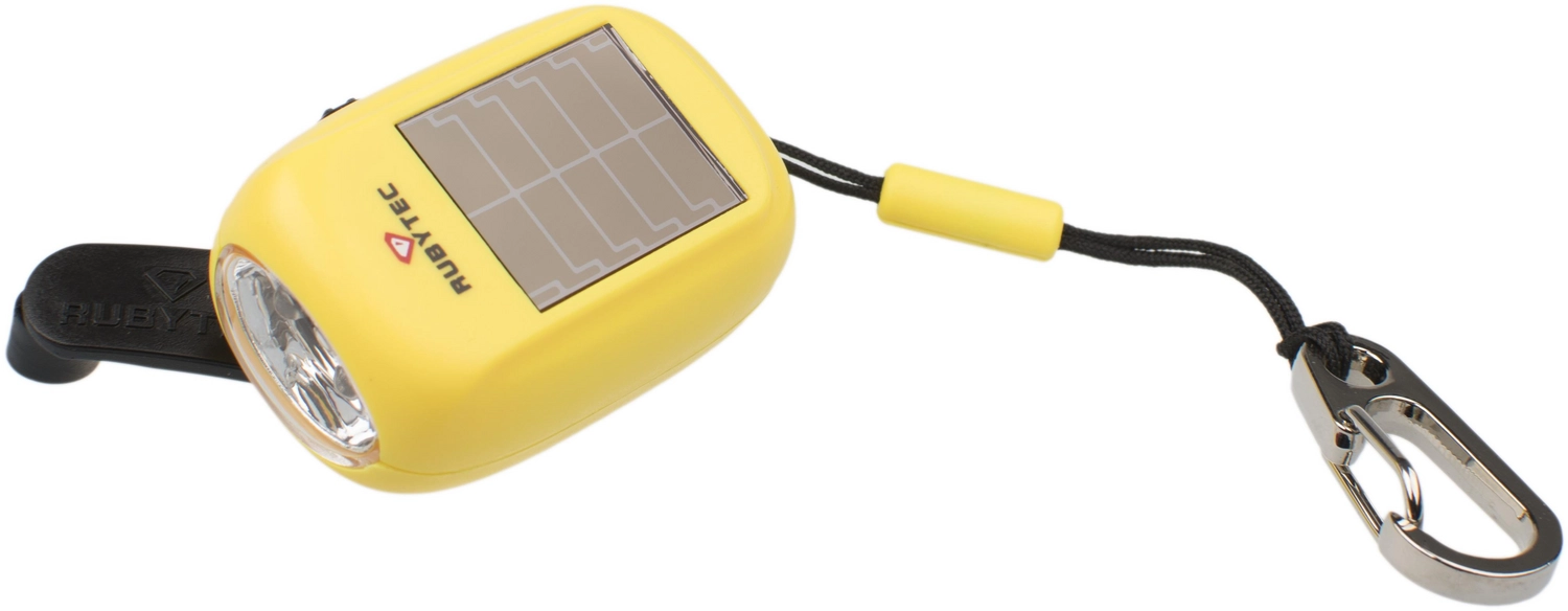 Zaklamp Rubytec Kao Clip Yellow 1 Zaklamp Rubytec Kao Clip Yellow