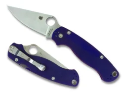 Vouwmes Paramilitary 2 Blue PE Spyderco