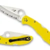 Vouwmes Spyderco Salt 2 Serrated Yellow