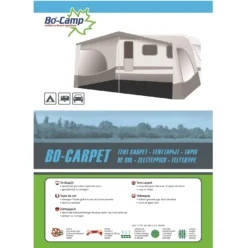 Tenttapijt Bo-Camp Blauw (3 X 4 M)