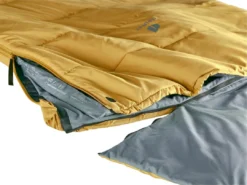 Slaapzak Deuter Orbit SQ +6G Zip Left Caramel Teal -Avontuur Verkoop deuter orbit sq 6 3702022 6321 5329