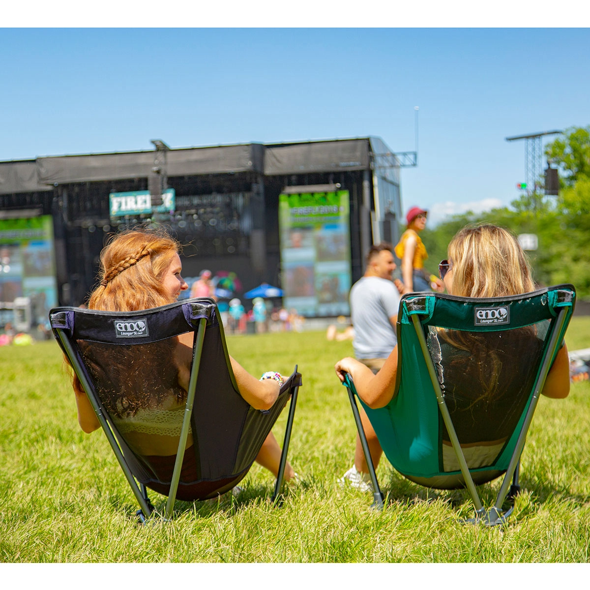 Campingstoel Eno Lounger SL Navy 4 Campingstoel Eno Lounger SL Navy - Afbeelding 4