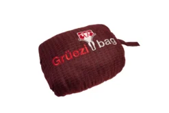 Slaapzak Grüezi Feater The Feet Heater Dark Red -Avontuur Verkoop gruezi bag heizdecke feater the feet heater dark red 3048 detail05