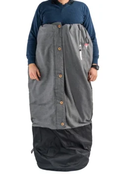 Slaapzak Grüezi Feater The Feet Heater Deluxe Grey Black -Avontuur Verkoop gruezi bag heizdecke feater the feet heater deluxe 3060 detail08 720x.jpg