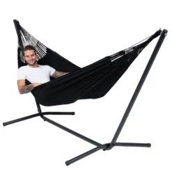 Hangmat Tropilex Single Classic Black -Avontuur Verkoop hammock classic black 50