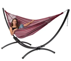Hangmat Tropilex Double Comfort Bordeaux -Avontuur Verkoop hammock comfort bordeaux 50