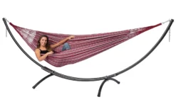 Hangmat Tropilex Double Comfort Bordeaux -Avontuur Verkoop hammock comfort bordeaux 52
