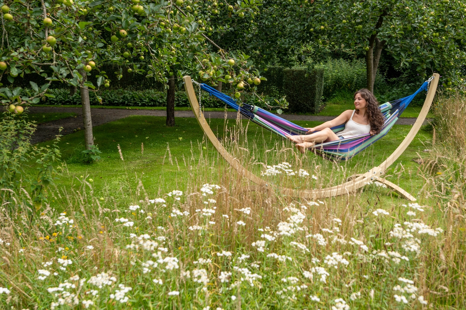 Hangmat Tropilex Single Cuba Blueberry 4 Hangmat Tropilex Single Cuba Blueberry - Afbeelding 4