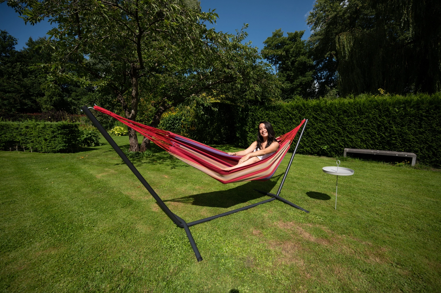 Hangmat Tropilex Single Cuba Cherry 2 Hangmat Tropilex Single Cuba Cherry - Afbeelding 2