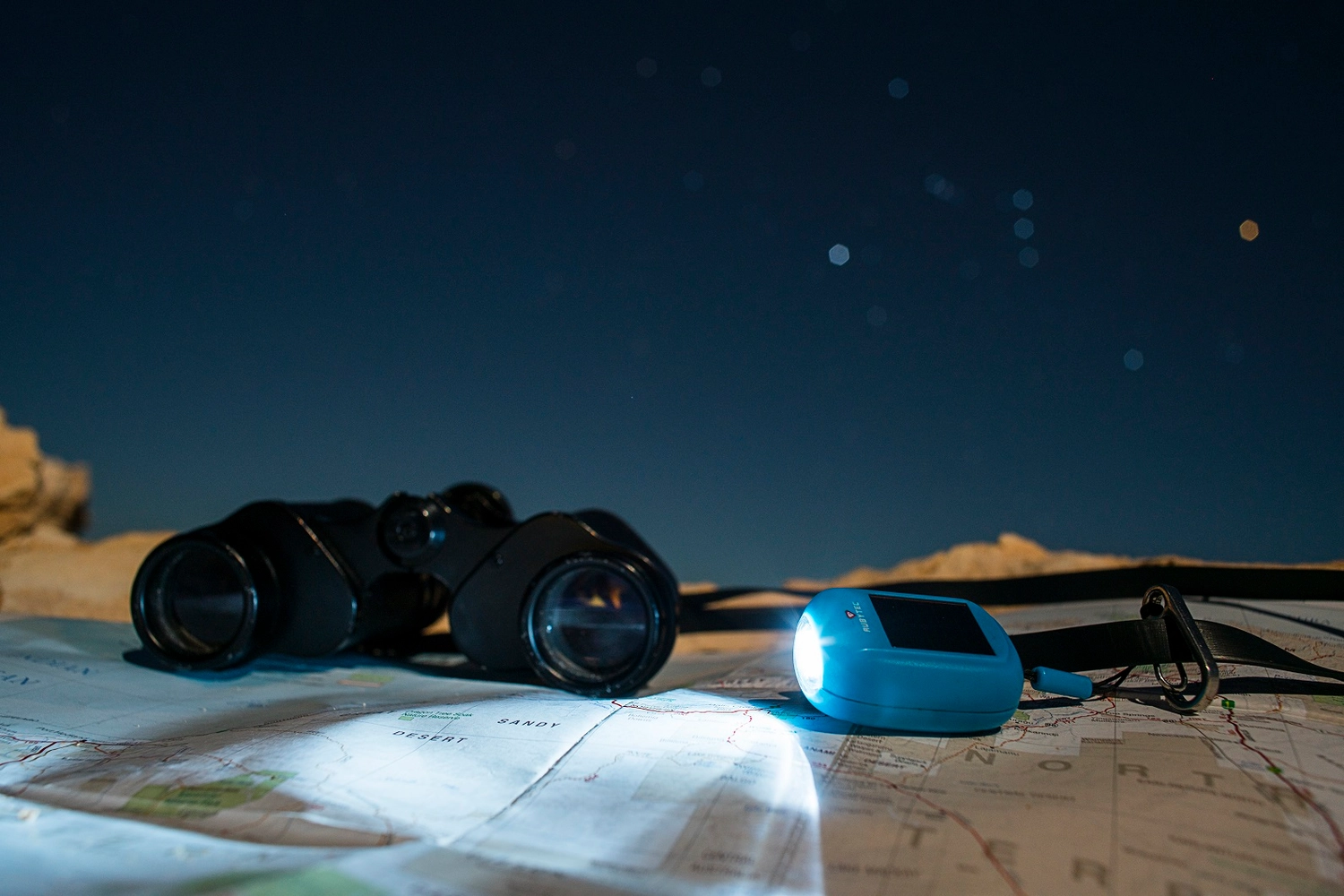 Zaklamp Rubytec Kao Clip Yellow 3 Zaklamp Rubytec Kao Clip Yellow - Afbeelding 3